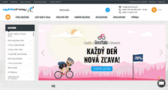 Desktop Screenshot of cyklodresy.sk